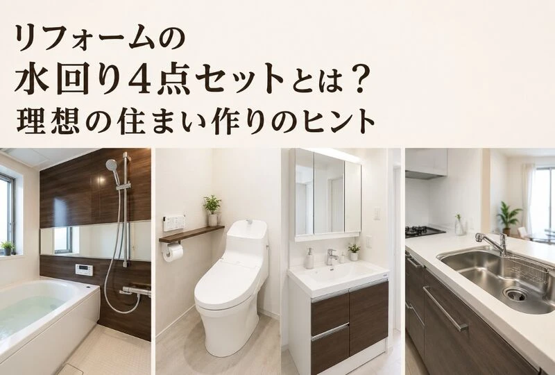 画像23003：リフォームの水回り4点セットとは？理想の住まい作りのヒント